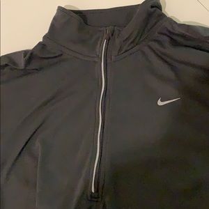 Grey Nike half zip